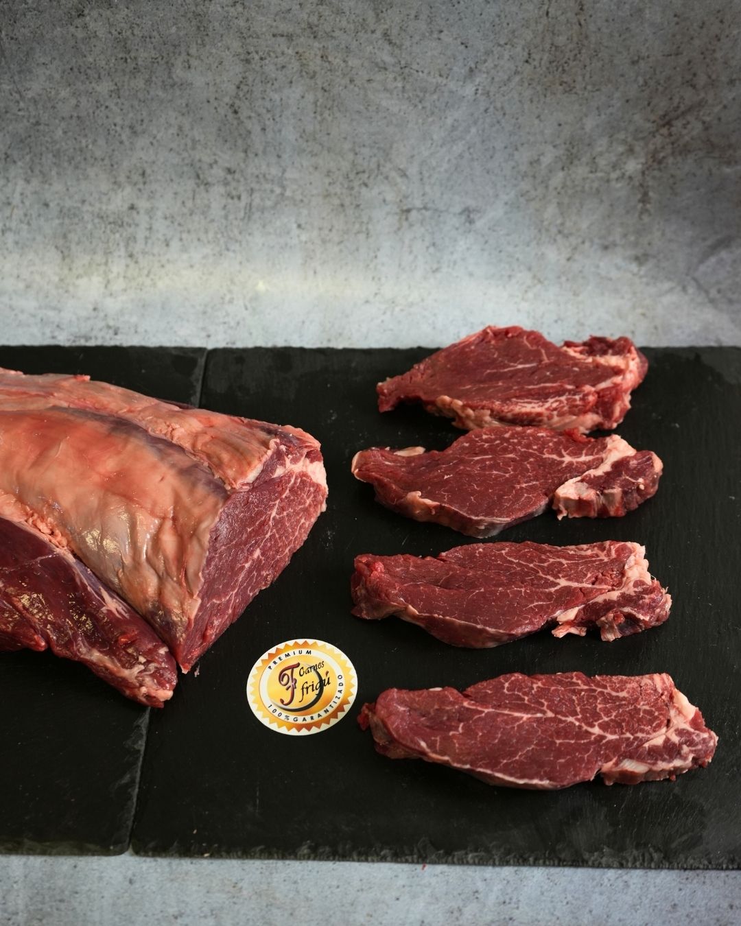 SOLOMILLO DE VACA PREMIUM ENTERO. HECHO MEDALLONES. 2.60KG. APROX.