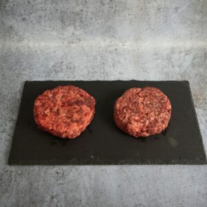 2 HAMBURGUESAS SELECCIÓN DE LOMO DE VACA. 0.400KG.