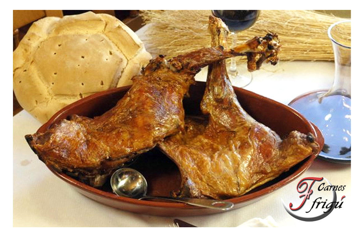 1/2 CABRITO PREASADO (2 CUARTOS)