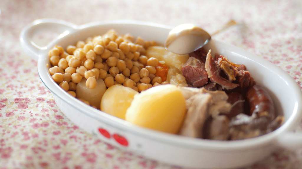 un buen plato de cocido